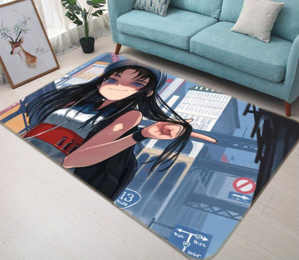Tapis de salon Cendrillon - Cinderella Filles Anime 3 Tapis de chambre