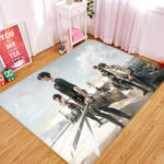 Tapis de salon L’Attaque des Titans-Attack On Titan Anime 51 Tapis de chambre