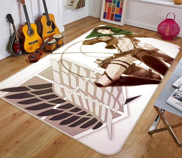 Tapis de salon L'Attaque des Titans-Attack On Titan Anime 43 Tapis de chambre