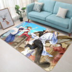 Tapis de salon Gintama Anime 8 Tapis de chambre