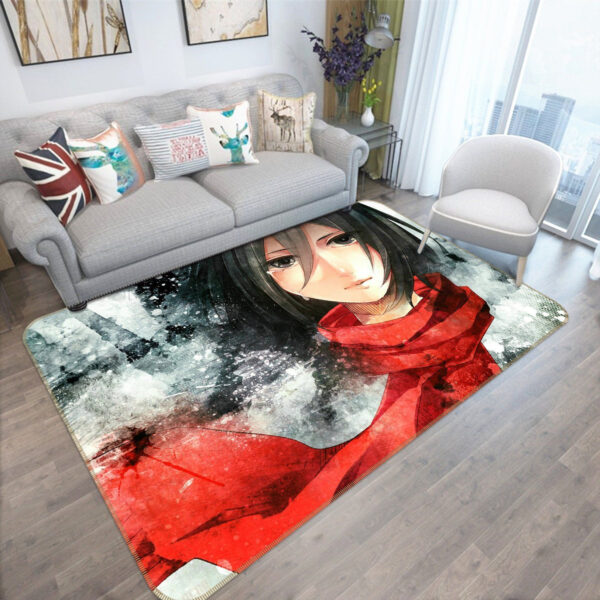 Tapis de salon L'Attaque des Titans-Attack On Titan Anime 26 Tapis de chambre