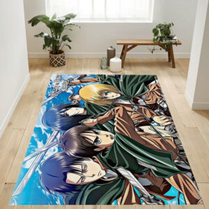 Tapis de salon Attaque sur les épées de Titan Tapis de chambre