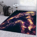 Tapis de salon Anime Gohan Ultra Instinct Tapis de chambre