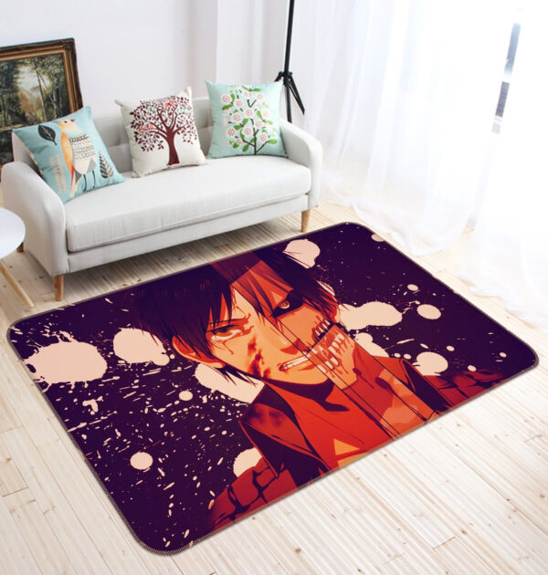 Tapis de salon L'Attaque des Titans-Attack On Titan Anime 45 Tapis de chambre
