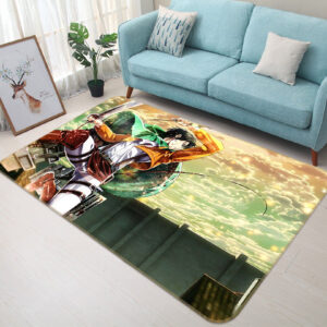 Tapis de salon L'Attaque des Titans-Attack On Titan Anime 34 Tapis de chambre