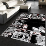 Tapis de salon Cahier de la Mort – Death Note Anime Tapis de chambre