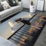 Tapis de salon Cendrillon – Cinderella Filles Anime 4 Tapis de chambre