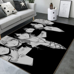 Tapis de salon L'Attaque des Titans-Attack On Titan Anime 15 Tapis de chambre