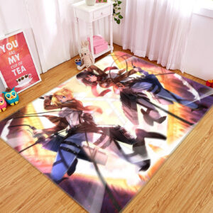 Tapis de salon L'Attaque des Titans-Attack On Titan Anime 37 Tapis de chambre