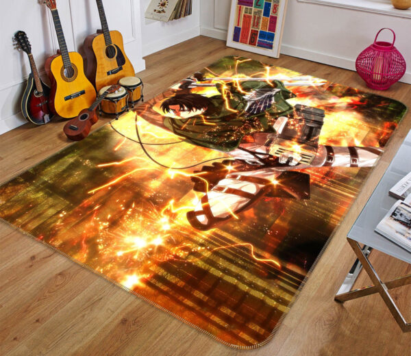 Tapis de salon L'Attaque des Titans-Attack On Titan Anime 40 Tapis de chambre