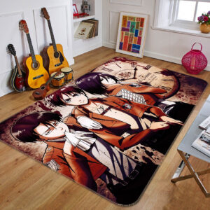 Tapis de salon L'Attaque des Titans-Attack On Titan Anime 28 Tapis de chambre