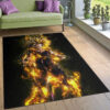 Tapis de salon Anime Songohan Super Aura Tapis de chambre