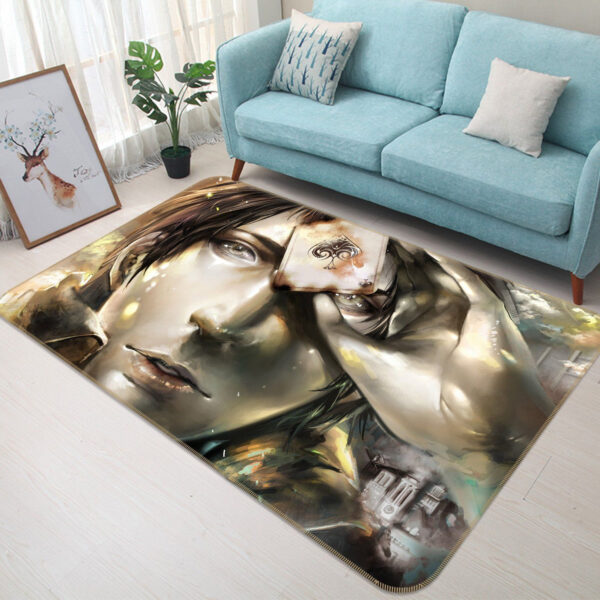 Tapis de salon L'Attaque des Titans-Attack On Titan Anime 9 Tapis de chambre