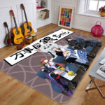 Tapis de salon Gintama Anime 5 Tapis de chambre