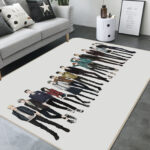 Tapis de salon L’Attaque des Titans-Attack On Titan Anime 11 Tapis de chambre