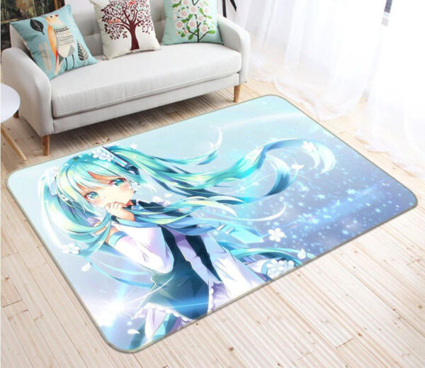 Tapis de salon Anime Hatsune Miku 14 Tapis de chambre