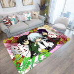 Tapis de salon Gintama Anime 1 Tapis de chambre