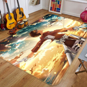 Tapis de salon L'Attaque des Titans-Attack On Titan Anime 35 Tapis de chambre