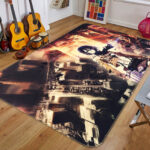 Tapis de salon L’Attaque des Titans-Attack On Titan Anime 12 Tapis de chambre