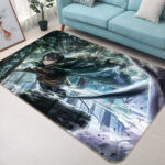 Tapis de salon L’Attaque des Titans-Attack On Titan Anime 27 Tapis de chambre