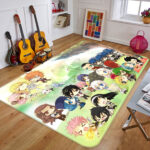 Tapis de salon Fairy Tail Anime 3 Tapis de chambre