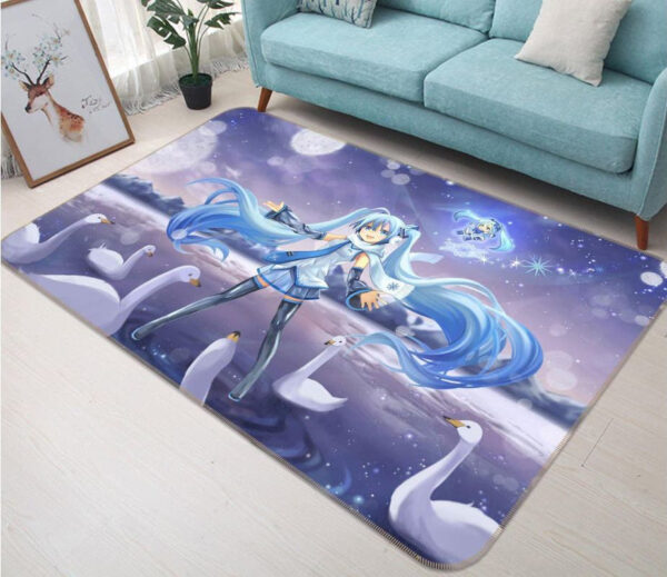 Tapis de salon Anime Hatsune Miku 22 Tapis de chambre