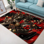 Tapis de salon L’Attaque des Titans-Attack On Titan Anime 6 Tapis de chambre