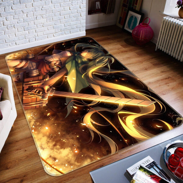 Tapis de salon L'Attaque des Titans-Attack On Titan Anime 20 Tapis de chambre