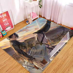 Tapis de salon L'Attaque des Titans-Attack On Titan Anime 48 Tapis de chambre
