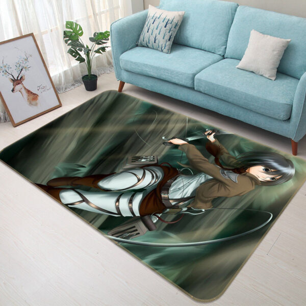 Tapis de salon L'Attaque des Titans-Attack On Titan Anime 2 Tapis de chambre