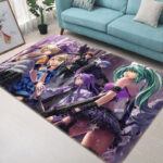 Tapis de salon Anime Hatsune Miku 12 Tapis de chambre
