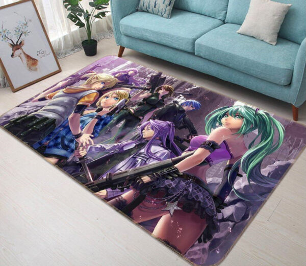 Tapis de salon Anime Hatsune Miku 12 Tapis de chambre