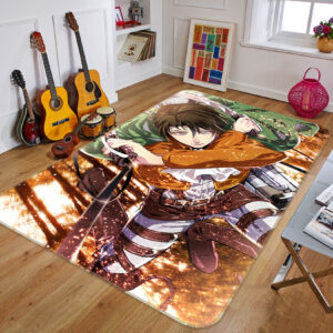 Tapis de salon L'Attaque des Titans-Attack On Titan Anime 46 Tapis de chambre