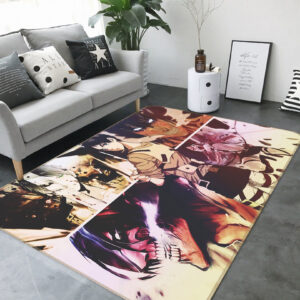 Tapis de salon L'Attaque des Titans-Attack On Titan Anime 53 Tapis de chambre