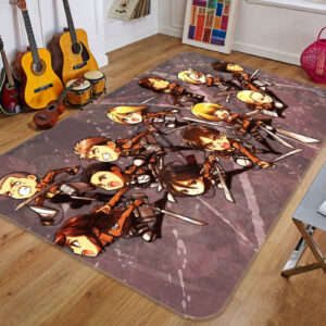 Tapis de salon L'Attaque des Titans-Attack On Titan Anime 41 Tapis de chambre