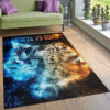 Tapis de salon Anime Vegeta Vs Goku Epic Tapis de chambre