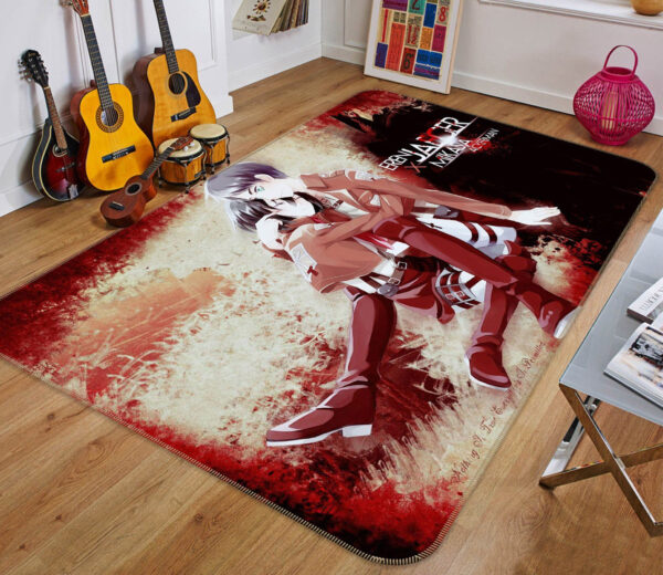 Tapis de salon L'Attaque des Titans-Attack On Titan Anime 13 Tapis de chambre