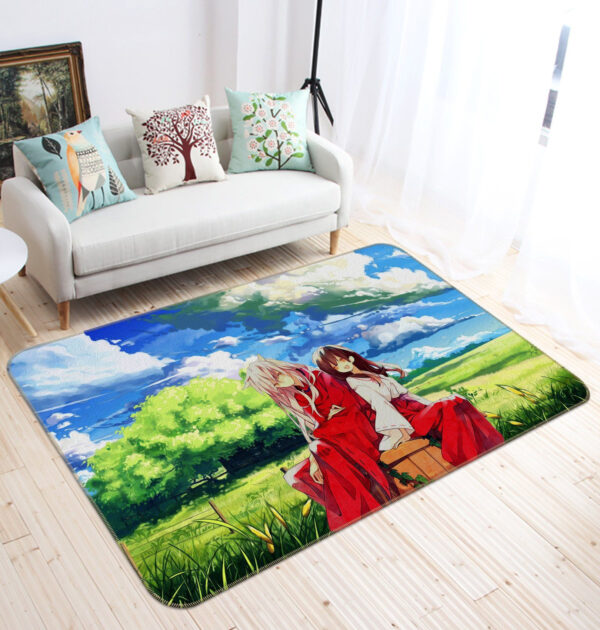 Tapis de salon Inuyasha Anime 22 Tapis de chambre