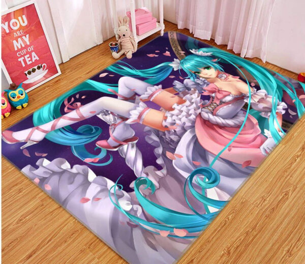 Tapis de salon Hatsune Miku Anime 87 Tapis de chambre