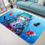 Tapis de salon Hatsune Miku Anime 62 Tapis de chambre
