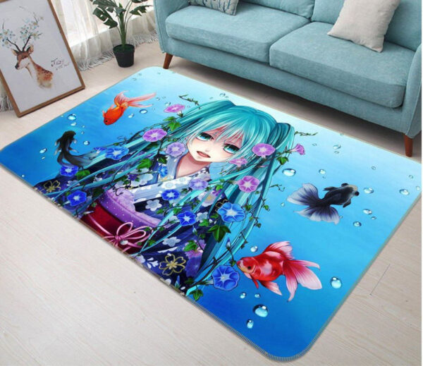Tapis de salon Hatsune Miku Anime 62 Tapis de chambre