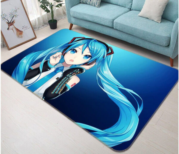 Tapis de salon Hatsune Miku Anime 5 Tapis de chambre