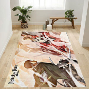 Tapis de salon L'Attaque des Titans-Attack On Titan Wind Tapis de chambre