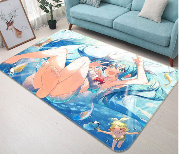 Tapis de salon Hatsune Miku Anime 30 Tapis de chambre