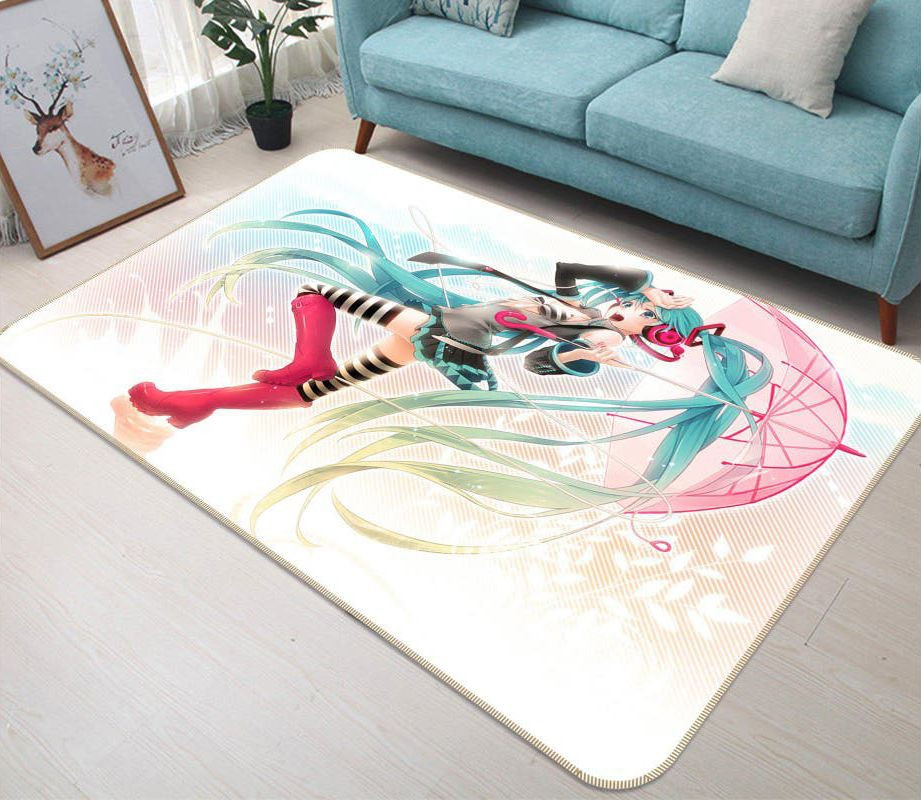 Tapis de salon Hatsune Miku Anime 77 Tapis de chambre
