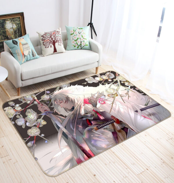 Tapis de salon Inuyasha Anime 15 Tapis de chambre