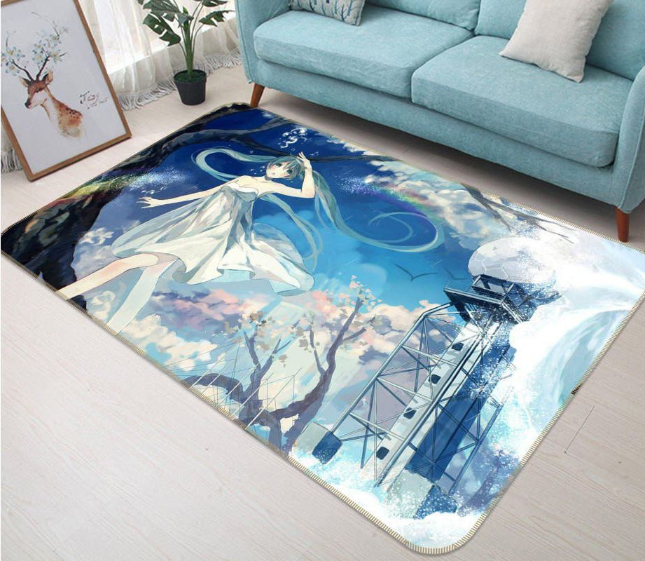 Tapis de salon Hatsune Miku Anime 37 Tapis de chambre