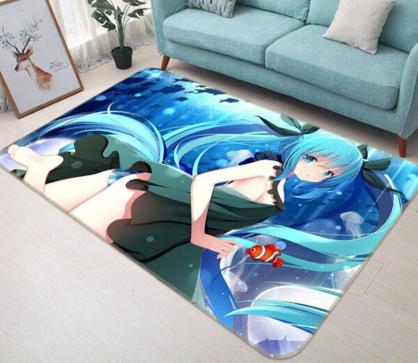 Tapis de salon Hatsune Miku Anime 40 Tapis de chambre