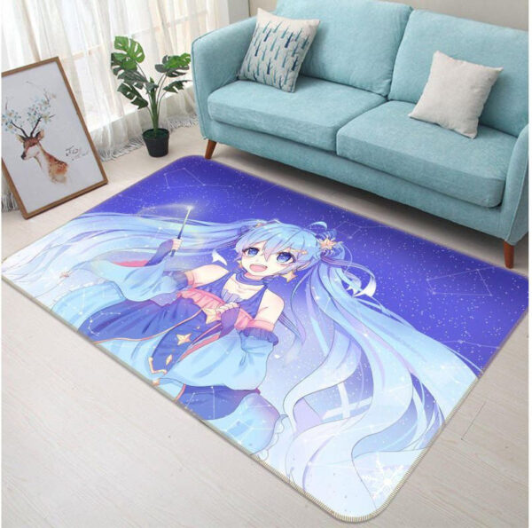 Tapis de salon Hatsune Miku Anime 3 Tapis de chambre