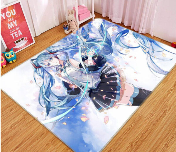 Tapis de salon Hatsune Miku Anime 78 Tapis de chambre
